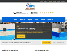 Tablet Screenshot of bcrwaterproofing.com